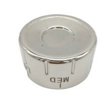 Bright Nickel Gas Grill Cooker Oven Knob Aluminum